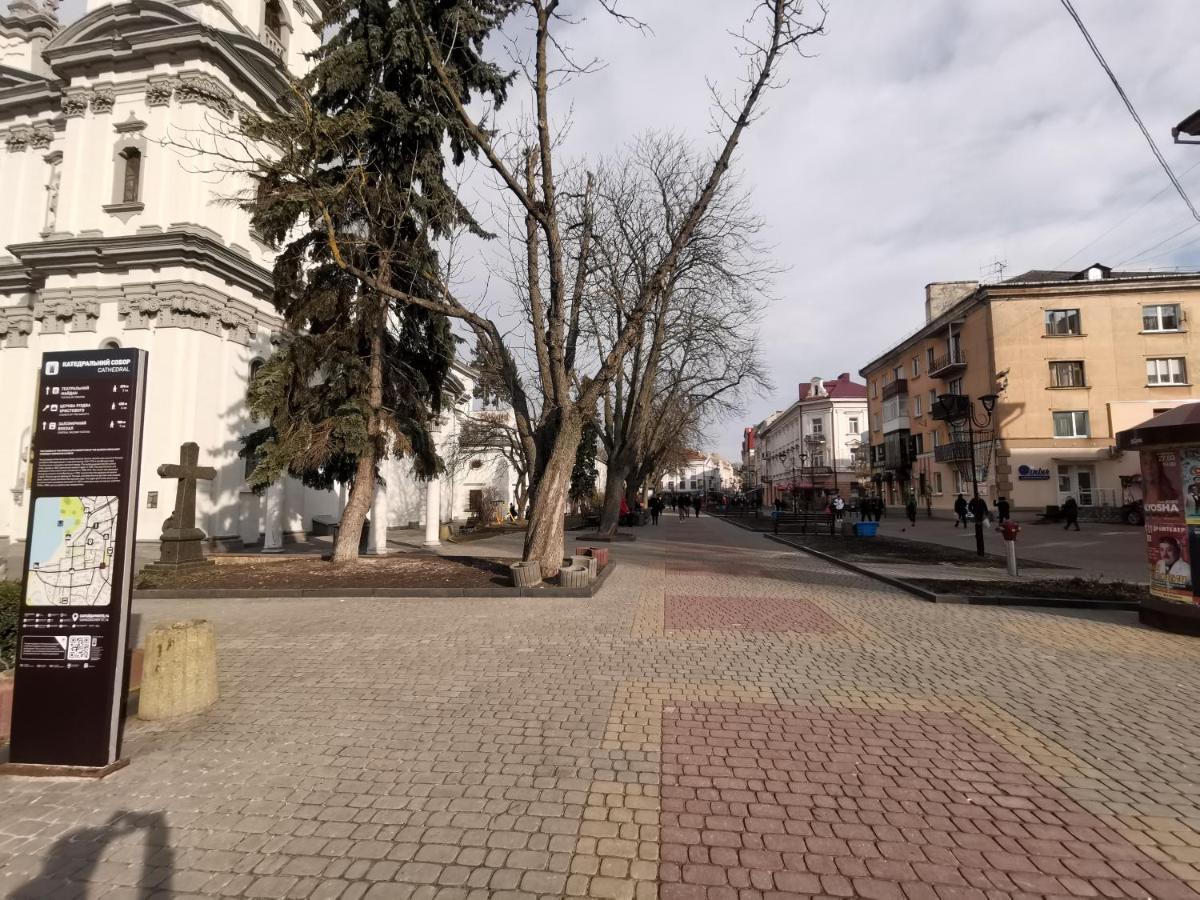 Прекрасная Квартира В Самом Центре Ternopil Bagian luar foto